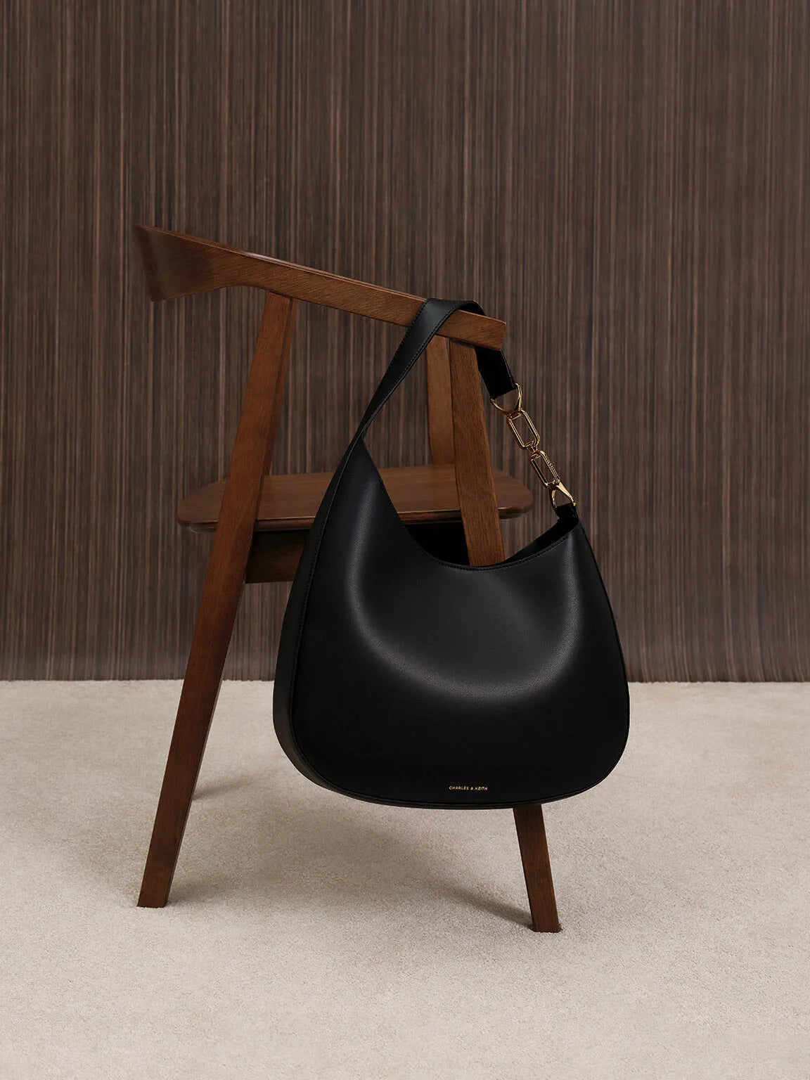 Accent Slouchy Hobo Bag