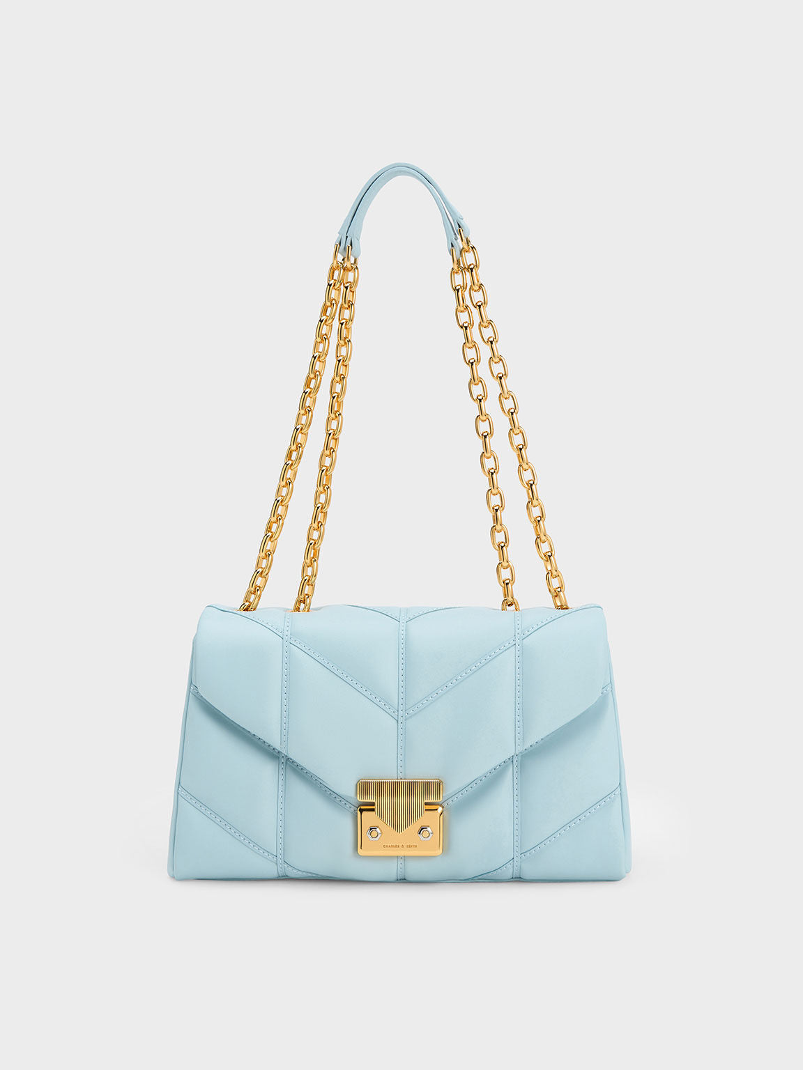 Eudora Chevron Trapeze Bag