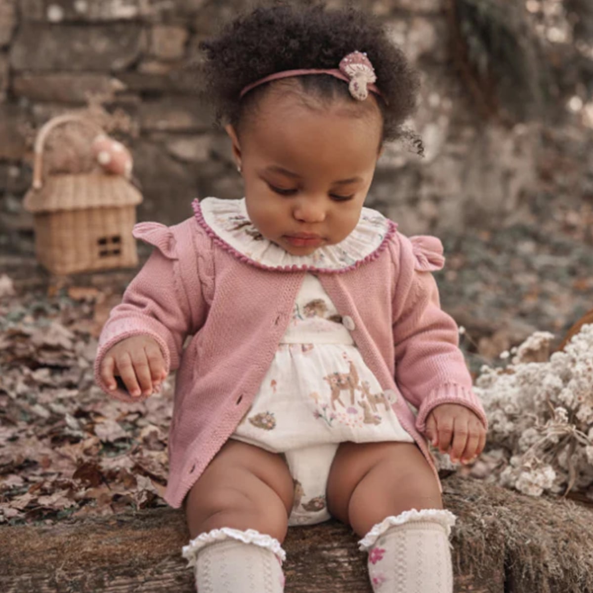 Organic Cotton Baby Bubble Romper