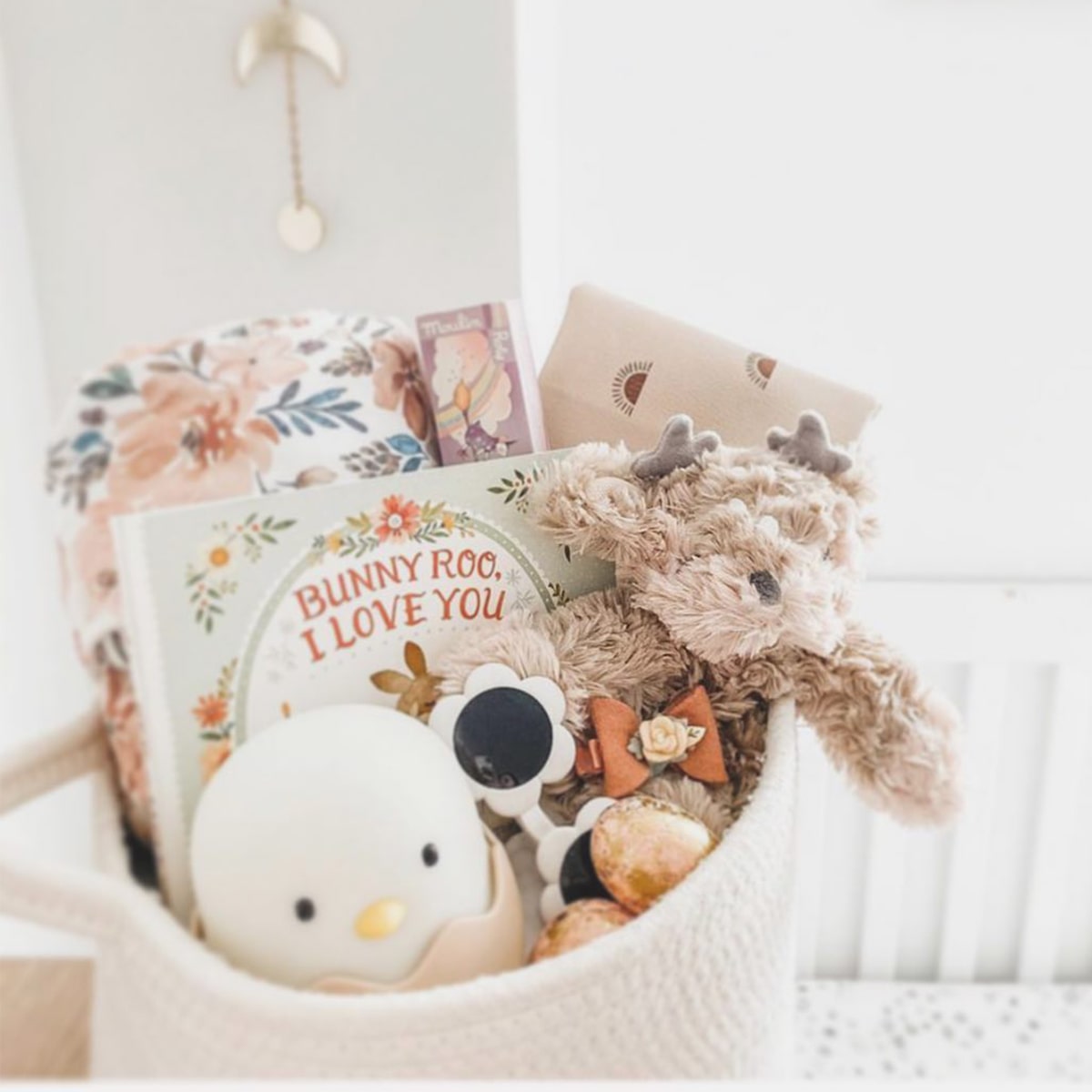 Plush Fawn Baby Security Blanket