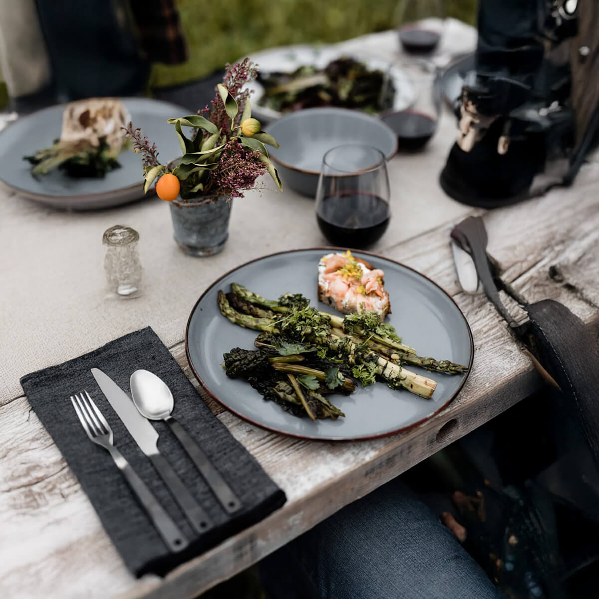 Compact Stainless Spoon Fork Set