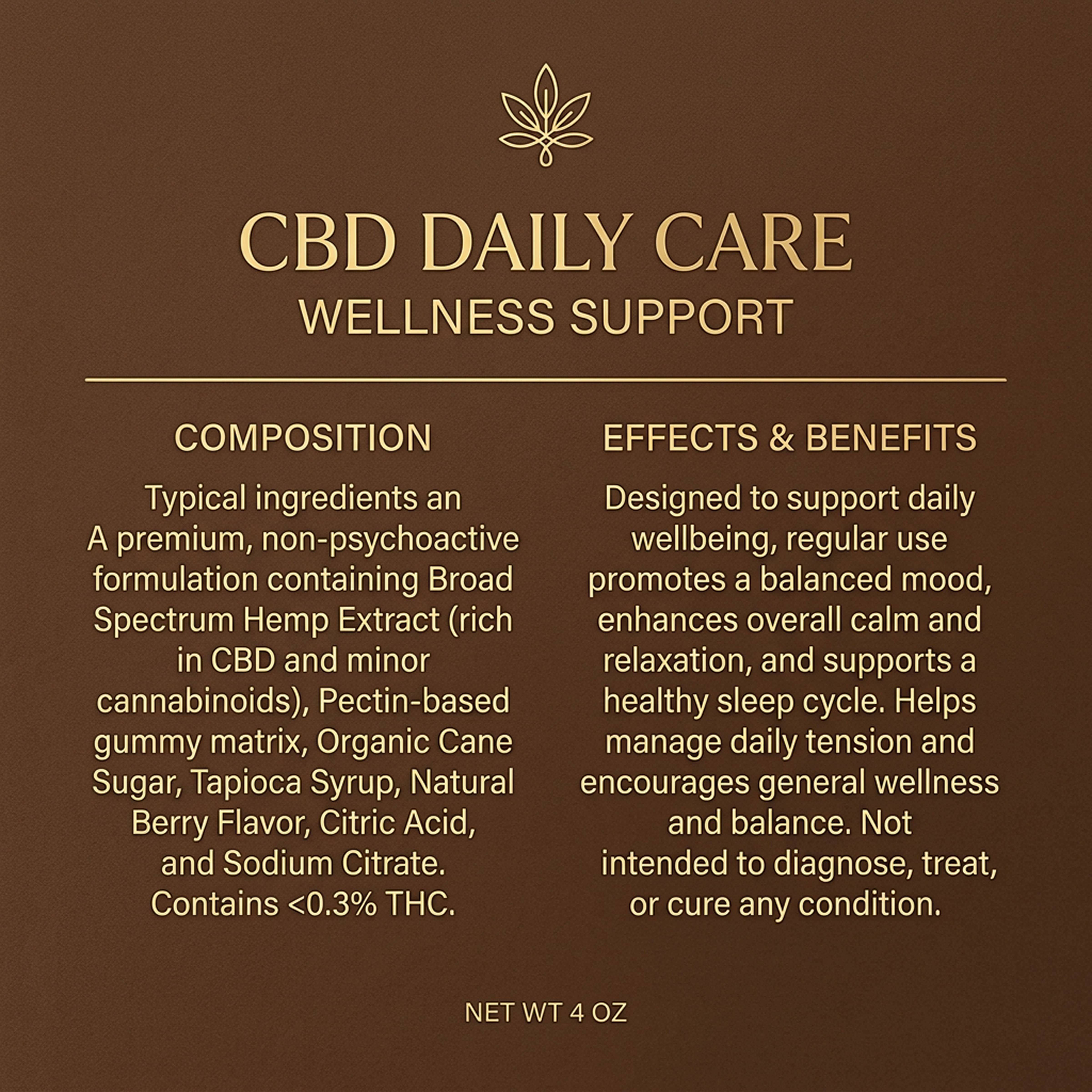 Daily Care CBD Gummies