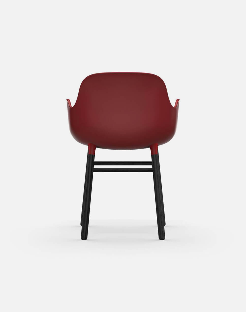 Glozin II Form Armchair Black
