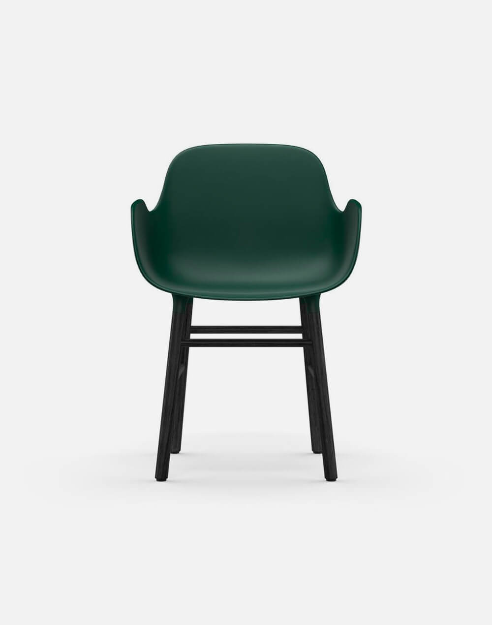 Glozin II Form Armchair Black